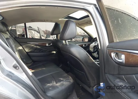 2018 Infiniti Q50 3.0T Luxe z USA, uszkodzony, nr VIN JN1EV7AP6JM362827